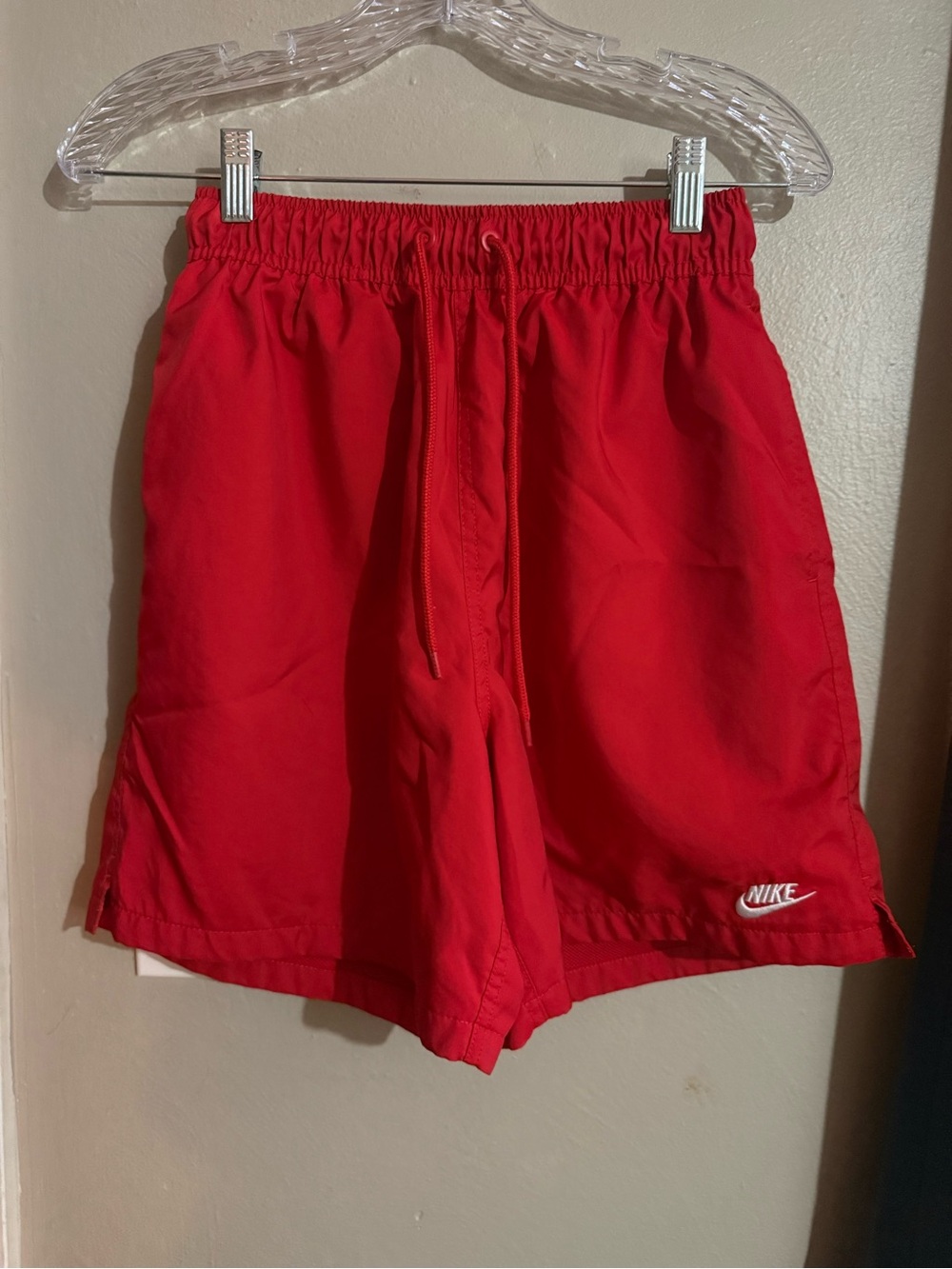 Nike Men's Red Athletic Shorts Small